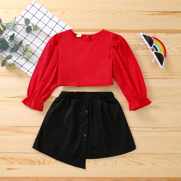 clothing sets girls 2022 autumn children kids baby solid long sleeve pullover +irregular skirt casual clothes outfits, White
clothing sets girls 2022 autumn children kids baby solid long sleeve pullover +irregular skirt casual clothes outfits, White