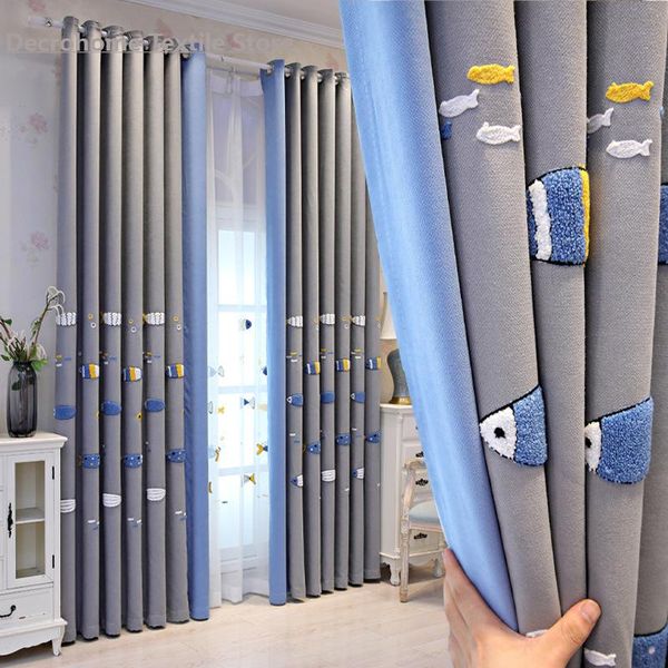 curtain & drapes 2021 nordic cotton and linen curtains children's bedroom bay windows cartoon embroidery cute fish stitching custom
curtain & drapes 2021 nordic cotton and linen curtains children's bedroom bay windows cartoon embroidery cute fish stitching custom