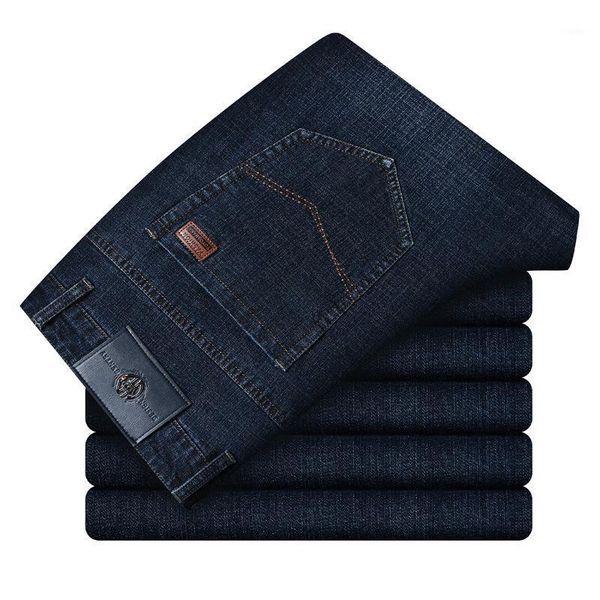 men's jeans 2021 autumn winter straight leg fashion design business casual loose men trousers high-end, Blue
men's jeans 2021 autumn winter straight leg fashion design business casual loose men trousers high-end, Blue