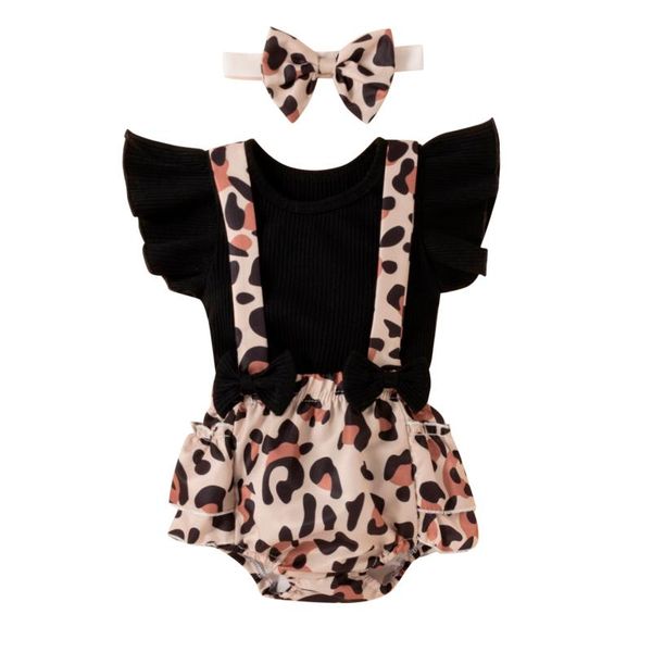 clothing sets born baby girl clothes set infant solid ribbed ruffles +leopard bow suspender shorts summer outfits suit, White
clothing sets born baby girl clothes set infant solid ribbed ruffles +leopard bow suspender shorts summer outfits suit, White