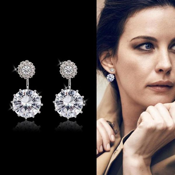 dangle & chandelier 2021 silver color cz stone earrings for women fashion after hanging dual usage cubic zircon jewelry bijoux
dangle & chandelier 2021 silver color cz stone earrings for women fashion after hanging dual usage cubic zircon jewelry bijoux