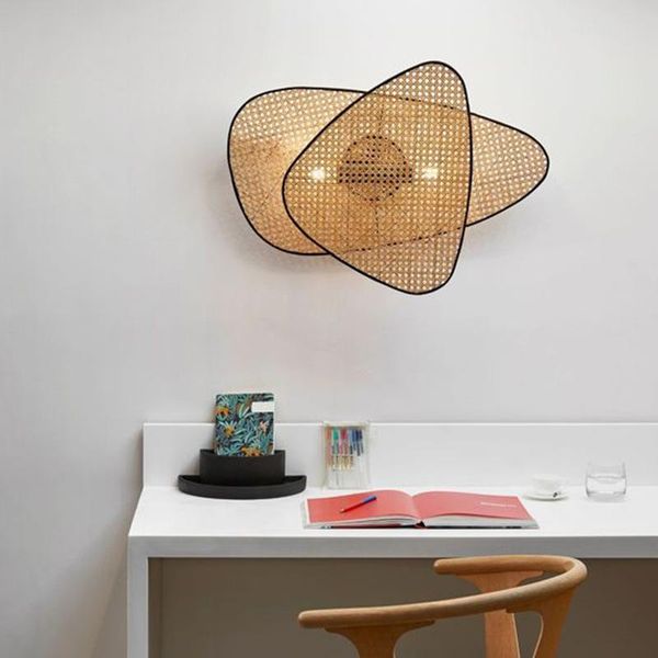 wall lamp chinese style bamboo rattan weaving light creative zen bedside for living room decor fixture e14
wall lamp chinese style bamboo rattan weaving light creative zen bedside for living room decor fixture e14