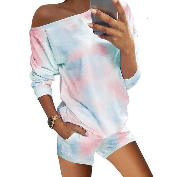 pijama womens pajamas set long sleeve tie-dye printing shorts sleepwear pajamas women pijamas pyjama femme, Black;red
pijama womens pajamas set long sleeve tie-dye printing shorts sleepwear pajamas women pijamas pyjama femme, Black;red