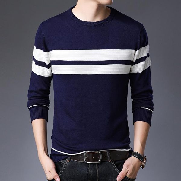 men's sweaters lux angner 2021 sweater spring autumn korean slim striped pullover men o neck casual warm pullovers, White;black
men's sweaters lux angner 2021 sweater spring autumn korean slim striped pullover men o neck casual warm pullovers, White;black
