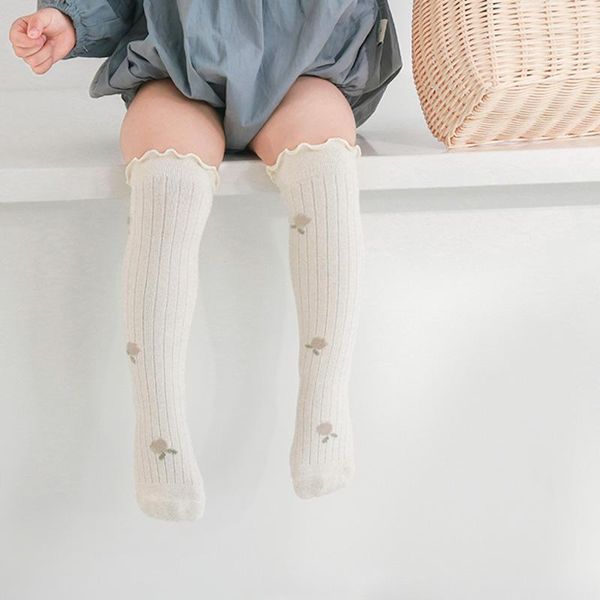 socks baby girls long knee high kids length soft cotton floral printed for 0-3 years babies accessories children, Pink;yellow
socks baby girls long knee high kids length soft cotton floral printed for 0-3 years babies accessories children, Pink;yellow