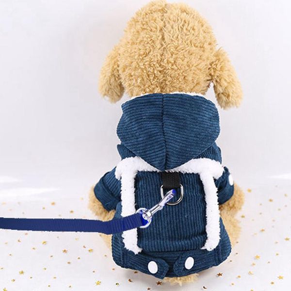 dog apparel corduroy pet winter clothes with traction rope interface small dogs big jacket chihuahua hoodies products
dog apparel corduroy pet winter clothes with traction rope interface small dogs big jacket chihuahua hoodies products