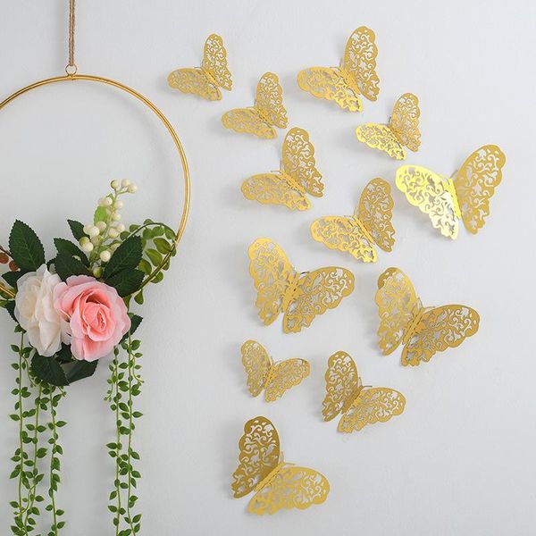 wall stickers 3d three-dimensional hollow butterfly paste decoration living room layout metal texture creative
wall stickers 3d three-dimensional hollow butterfly paste decoration living room layout metal texture creative