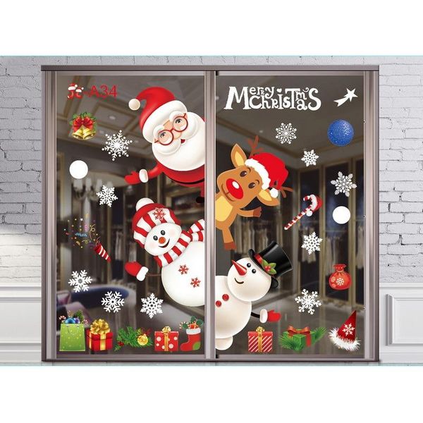 wall stickers christmas window merry decorations for home sticker kids room decals year
wall stickers christmas window merry decorations for home sticker kids room decals year