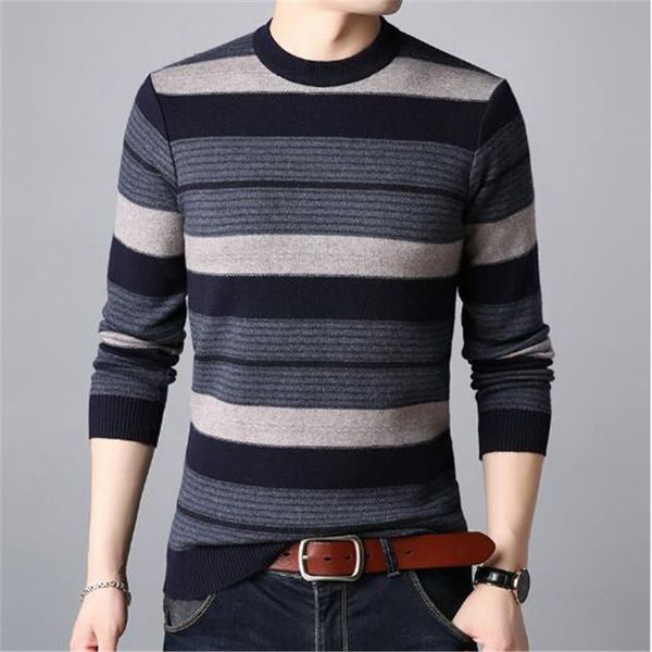 autumn winter warm men's casual striped youth round neckwear knitted sweater jgsw, White;black
autumn winter warm men's casual striped youth round neckwear knitted sweater jgsw, White;black