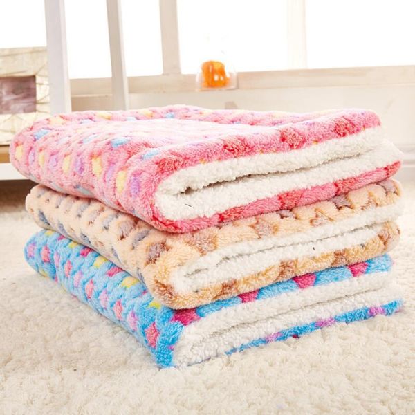 pet dog beds for small dogs 50x35cm coral fleece cat blanket indoor dogs products warm sleeping kennel pets bed mats cushion
pet dog beds for small dogs 50x35cm coral fleece cat blanket indoor dogs products warm sleeping kennel pets bed mats cushion