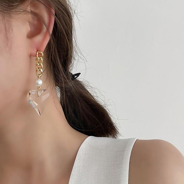 dangle & chandelier 2021 trendy transparent acrylic heart earrings for women personality metal chain drop jewelry female, Silver
dangle & chandelier 2021 trendy transparent acrylic heart earrings for women personality metal chain drop jewelry female, Silver