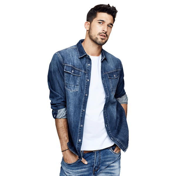 men's casual shirts denim shirt fashion leisure male lapel spring long sleeve thin coat blue, White;black
men's casual shirts denim shirt fashion leisure male lapel spring long sleeve thin coat blue, White;black