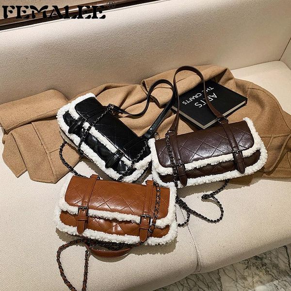 shoulder bags vintage pu leather women handbags fluffy warm autumn underarm for ladies 2021 diamond lattice crossbody bag female
shoulder bags vintage pu leather women handbags fluffy warm autumn underarm for ladies 2021 diamond lattice crossbody bag female