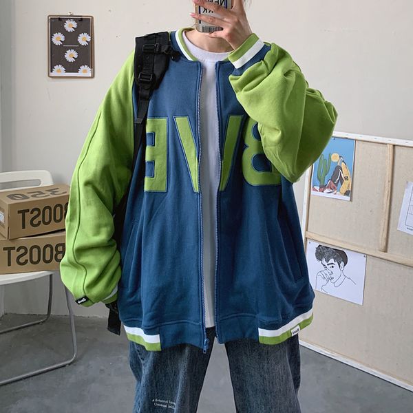 baseball uniform men's brand ins korean fashion student handsome 2021 new spring and autumn loose jacket, Black;brown
baseball uniform men's brand ins korean fashion student handsome 2021 new spring and autumn loose jacket, Black;brown