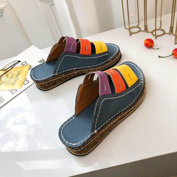 women fashion color sewing hollow out casual thick bottom slope heel sandals summer sandals strap leisure platform wedges shoes, Black
women fashion color sewing hollow out casual thick bottom slope heel sandals summer sandals strap leisure platform wedges shoes, Black