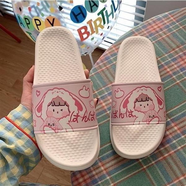 slippers summer women anime shoes kawaii sandals casual bathroom women's flat beach cute slides, Black
slippers summer women anime shoes kawaii sandals casual bathroom women's flat beach cute slides, Black