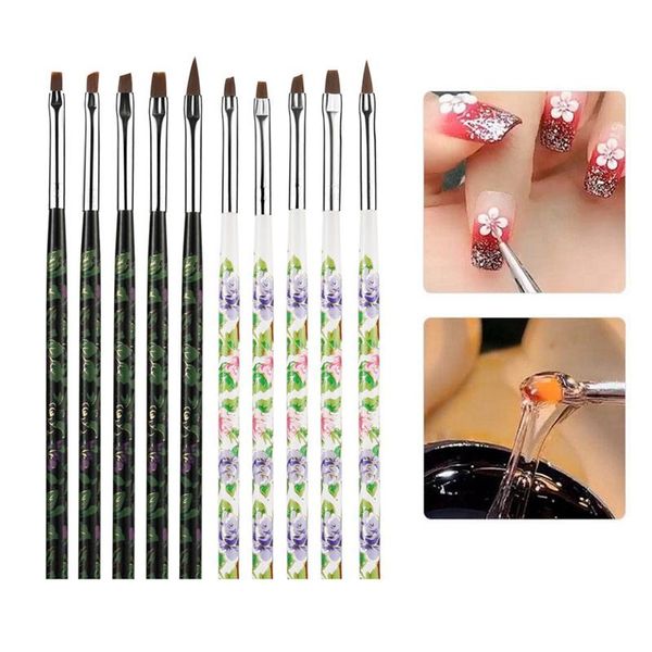 nail brushes 5pcs brush carving flat builder clean up pen uv gel extension art tips set, Yellow
nail brushes 5pcs brush carving flat builder clean up pen uv gel extension art tips set, Yellow