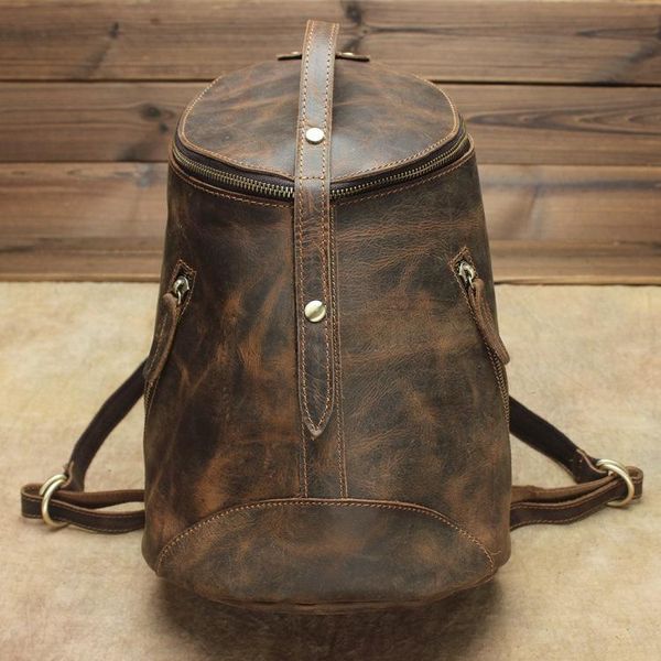 backpack johnature 2021 crazy horse leather vintage bagpack men and women fashion handmade cowhide large travel bag
backpack johnature 2021 crazy horse leather vintage bagpack men and women fashion handmade cowhide large travel bag