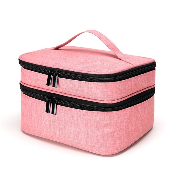 2021 new nail polish essential oil package, makeup bag, 30 layers, inner layer, hand-held storage box.
2021 new nail polish essential oil package, makeup bag, 30 layers, inner layer, hand-held storage box.