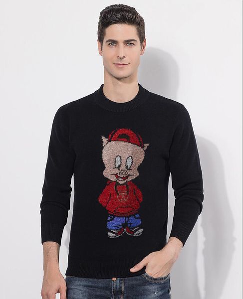 rhinestone men's sweaters male knitwear sweater warm drill round collar clothing cotton casual pullovers, White;black
rhinestone men's sweaters male knitwear sweater warm drill round collar clothing cotton casual pullovers, White;black