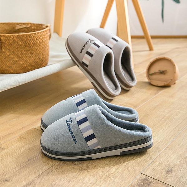 slippers cotton winter thick soles indoor thermal non-slip home bag with couples men and women, Black
slippers cotton winter thick soles indoor thermal non-slip home bag with couples men and women, Black