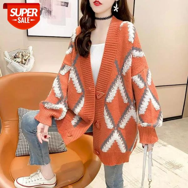 sweater jacket knitted cardigan plus size women's fat sister korean version loose lazy net red student 100kg casual commuter #hi9p, White
sweater jacket knitted cardigan plus size women's fat sister korean version loose lazy net red student 100kg casual commuter #hi9p, White