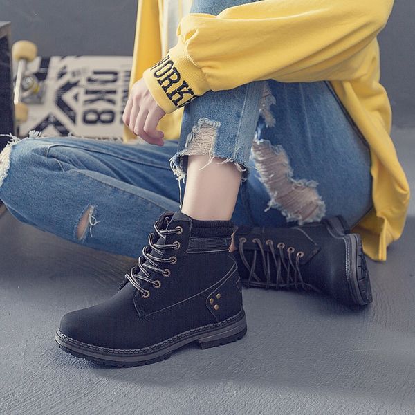 boots houzhou women's ankle boots short winter plutonium shoes cowboy punk platforms flat gothic style rubber harajuku rock nr92, Black
boots houzhou women's ankle boots short winter plutonium shoes cowboy punk platforms flat gothic style rubber harajuku rock nr92, Black