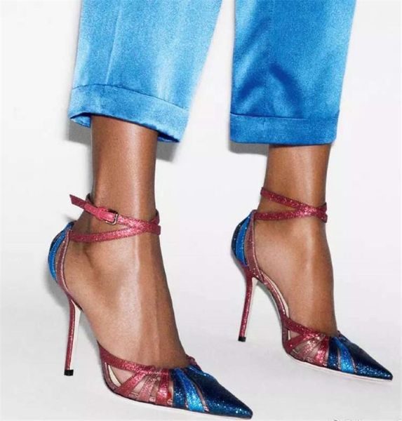 dress shoes strappy glitter women pumps travis high heels wedding party sandals mixed color sandalias mujer 2021 chaussure femme bridal, Black
dress shoes strappy glitter women pumps travis high heels wedding party sandals mixed color sandalias mujer 2021 chaussure femme bridal, Black