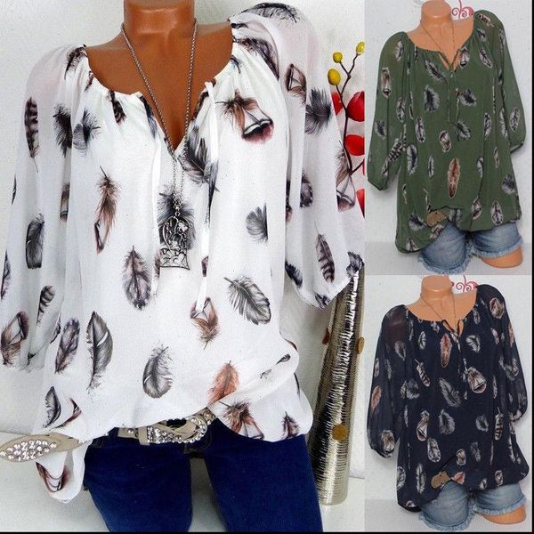 summer autumn 2018 feather floral shirt female big sizes long sleeve shirt fashion loose leisure chiffon blouse 4xl, White
summer autumn 2018 feather floral shirt female big sizes long sleeve shirt fashion loose leisure chiffon blouse 4xl, White