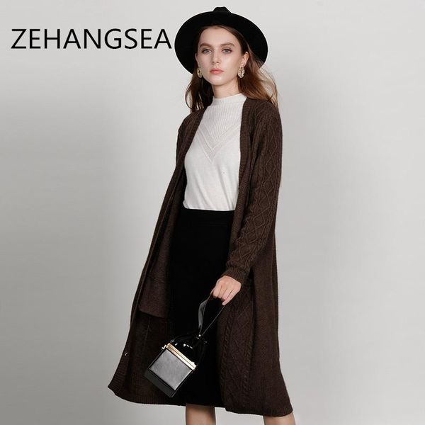 women's sweaters winter high-quality cashmere cardigan simple fashion solid color loose warm breathable soft comfortable knit, White;black
women's sweaters winter high-quality cashmere cardigan simple fashion solid color loose warm breathable soft comfortable knit, White;black