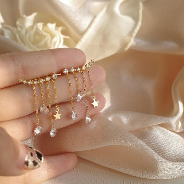 dangle & chandelier ventfille 925 sterling silver smile star tassel earrings for women temperament sweet trendy party jewelry gifts 2021
dangle & chandelier ventfille 925 sterling silver smile star tassel earrings for women temperament sweet trendy party jewelry gifts 2021