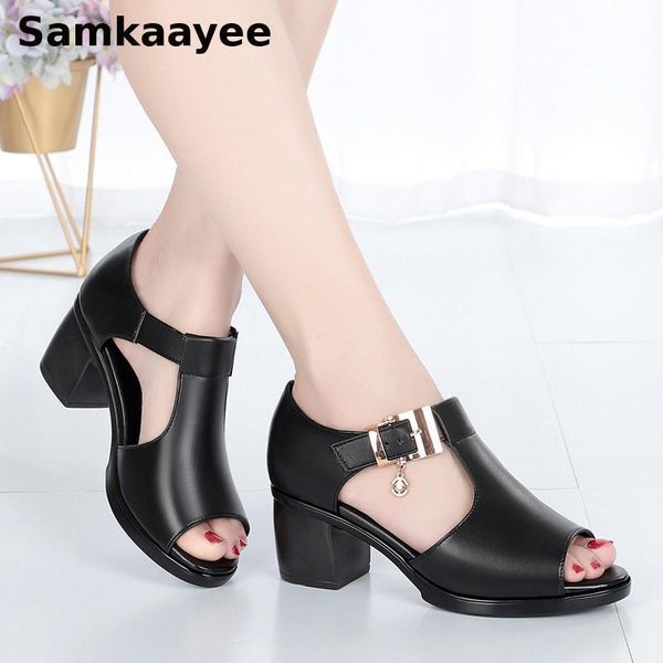 size 35-41 womens high heels shoes summer female leather sandals platform pumps ladies peep toe crystal buckle strap zapatos y34, Black
size 35-41 womens high heels shoes summer female leather sandals platform pumps ladies peep toe crystal buckle strap zapatos y34, Black