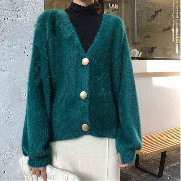 lugentolo womens sweater fashion autumnwinter loose v neck knit cardigan drop good quality, White;black
lugentolo womens sweater fashion autumnwinter loose v neck knit cardigan drop good quality, White;black
