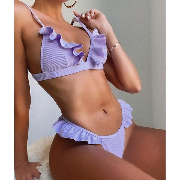women's swimwear ruffle bikini 2021 swimsuit female bathing suit women`s thong set swimming swimsuits women summer beah wear, White;black
women's swimwear ruffle bikini 2021 swimsuit female bathing suit women`s thong set swimming swimsuits women summer beah wear, White;black