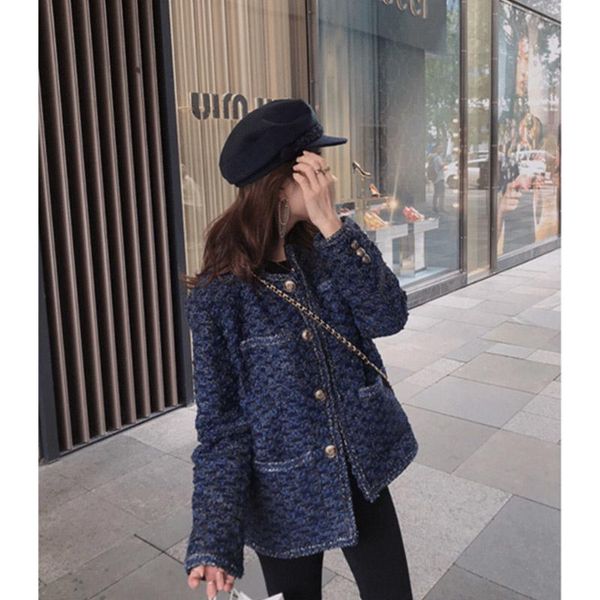 women's jackets autumn and winter 2021 large size dress fat mm thin fragrance coat tweed celebrity korean top, Black;brown
women's jackets autumn and winter 2021 large size dress fat mm thin fragrance coat tweed celebrity korean top, Black;brown
