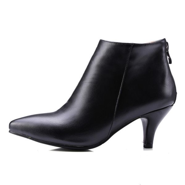 2021 autumn and winter new stiletto pointed back short wild unique size female boots ogbl, Black
2021 autumn and winter new stiletto pointed back short wild unique size female boots ogbl, Black