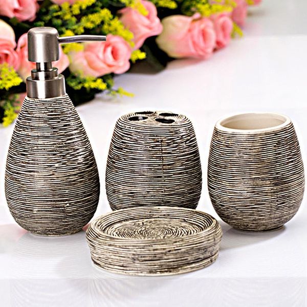bath accessory set ceramic bathroom supplies, lotion bottle, toothbrush holder, soap dish, melamine tray, mouthwash cup/bathroom accessories
bath accessory set ceramic bathroom supplies, lotion bottle, toothbrush holder, soap dish, melamine tray, mouthwash cup/bathroom accessories