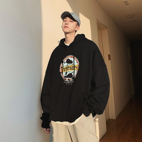 2021 new men's fashion printing coats cotton clothes casual hooded hoodies pullover loose black/grey/white color sweatshirts m-2xl 6srv
2021 new men's fashion printing coats cotton clothes casual hooded hoodies pullover loose black/grey/white color sweatshirts m-2xl 6srv