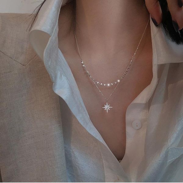 chains meyrroyu sterling silver sweet star moon micro-inlaid zircon pearl double-layer necklace for girls beautiful shiny jewelry gifts
chains meyrroyu sterling silver sweet star moon micro-inlaid zircon pearl double-layer necklace for girls beautiful shiny jewelry gifts