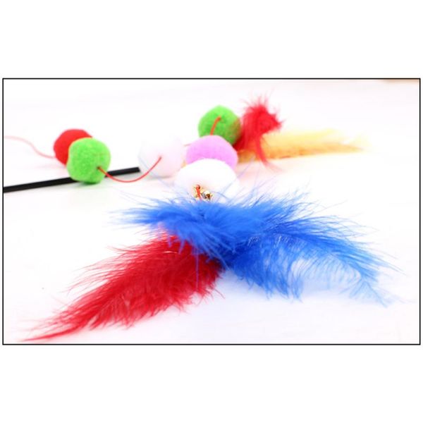 cat toys teaser pet supplies rod color random stick colorful hairball funny feather interactive kitten soft interesting
cat toys teaser pet supplies rod color random stick colorful hairball funny feather interactive kitten soft interesting