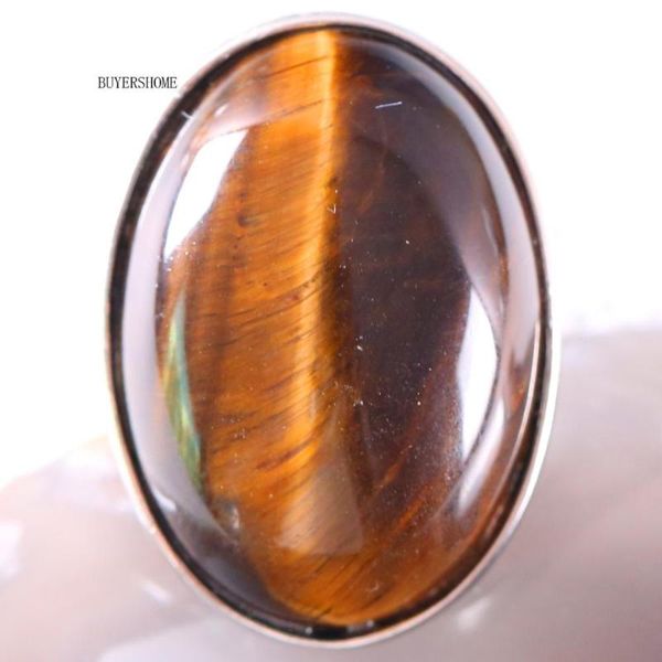 cluster rings 1pcs silver color women men wedding ring jewelry gift natural stone oval beads gold tiger's eye adjustable finger z133, Golden;silver
cluster rings 1pcs silver color women men wedding ring jewelry gift natural stone oval beads gold tiger's eye adjustable finger z133, Golden;silver