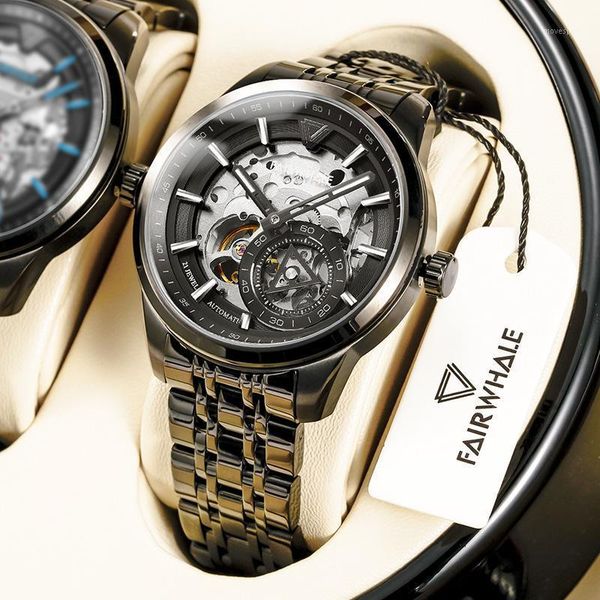 sport men mechanical wristwatches stainless steel band automatic watch for clock with luminous pointers reloj hombre, Slivery;brown
sport men mechanical wristwatches stainless steel band automatic watch for clock with luminous pointers reloj hombre, Slivery;brown