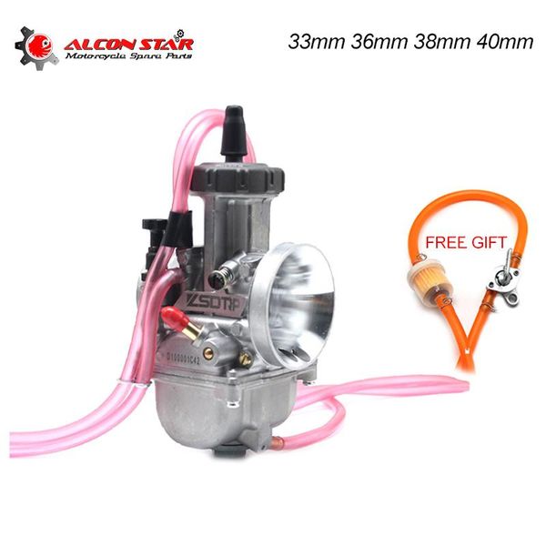 alconstar- universal 34 36 38 40mm pwk sliver carburador motorcycle carburetor for mikuni dellorto koso with power jet and gift
alconstar- universal 34 36 38 40mm pwk sliver carburador motorcycle carburetor for mikuni dellorto koso with power jet and gift