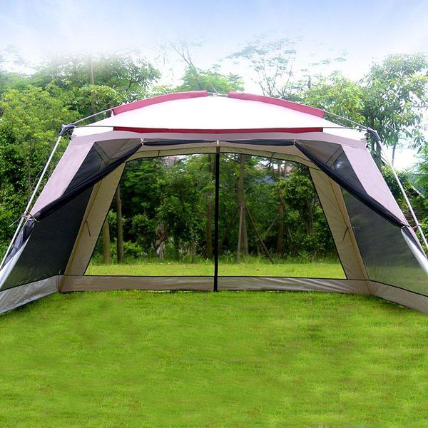 tents and shelters 5-8 person ulterlarge 365*365*210cm large gazebo sun shelter camping tent carpas de beach
tents and shelters 5-8 person ulterlarge 365*365*210cm large gazebo sun shelter camping tent carpas de beach