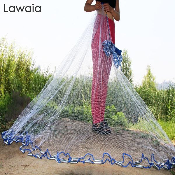 fishing accessories lawaia hand cast net american style monofilament nylon folding small mesh fishnet with pendants or without
fishing accessories lawaia hand cast net american style monofilament nylon folding small mesh fishnet with pendants or without