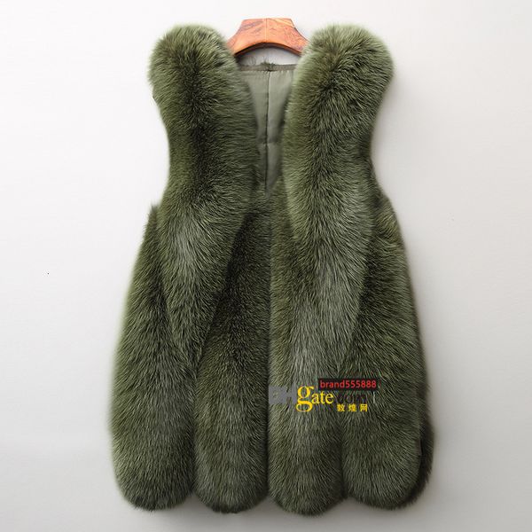 female long vest fox fur jackets sleeveless winter waistcoats womens clothingthicken warm outwear overcoat fashion, Black;white
female long vest fox fur jackets sleeveless winter waistcoats womens clothingthicken warm outwear overcoat fashion, Black;white