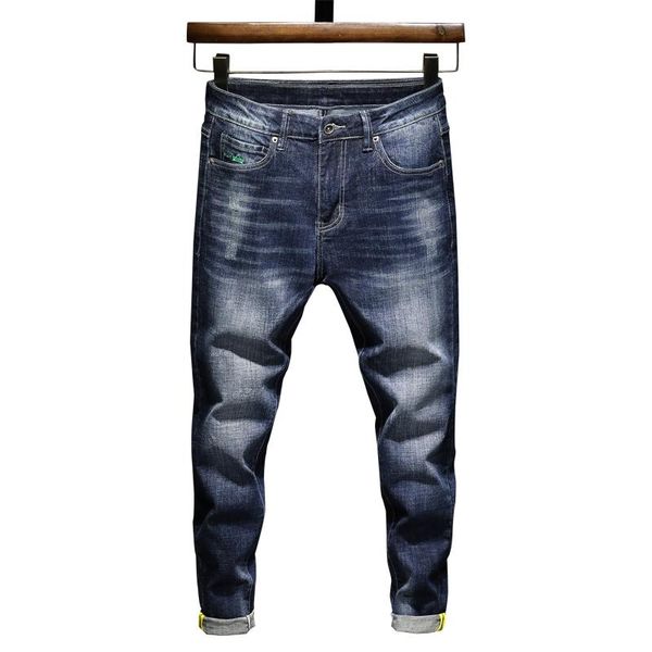 men's jeans spring and autumn blue men slim fitness stretch male pants quality brand leisure denim long trousers cowboy
men's jeans spring and autumn blue men slim fitness stretch male pants quality brand leisure denim long trousers cowboy