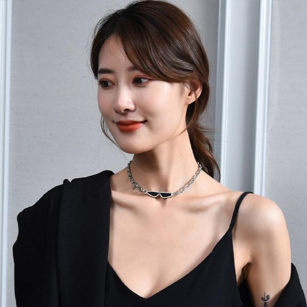 chains fashion chic womens eyeglass sunglasses reading necklace personality clavicle claviclechain cold wind temperament jewelry, Silver
chains fashion chic womens eyeglass sunglasses reading necklace personality clavicle claviclechain cold wind temperament jewelry, Silver