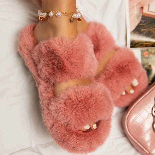 indoor women fur slippers fluffy soft furry slides thick flats heel non slip house shoes ladies luxury design footwear whosale, Black
indoor women fur slippers fluffy soft furry slides thick flats heel non slip house shoes ladies luxury design footwear whosale, Black