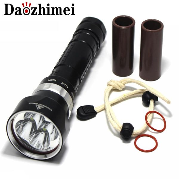 8000 lumens dx4 xml xm-l2 40w waterproof led diving underwater lamp torch flash light +2*26650 battery + charge
8000 lumens dx4 xml xm-l2 40w waterproof led diving underwater lamp torch flash light +2*26650 battery + charge